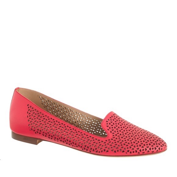 J. Crew Shoes - COPY - Jcrew Perforated Leather Loafers